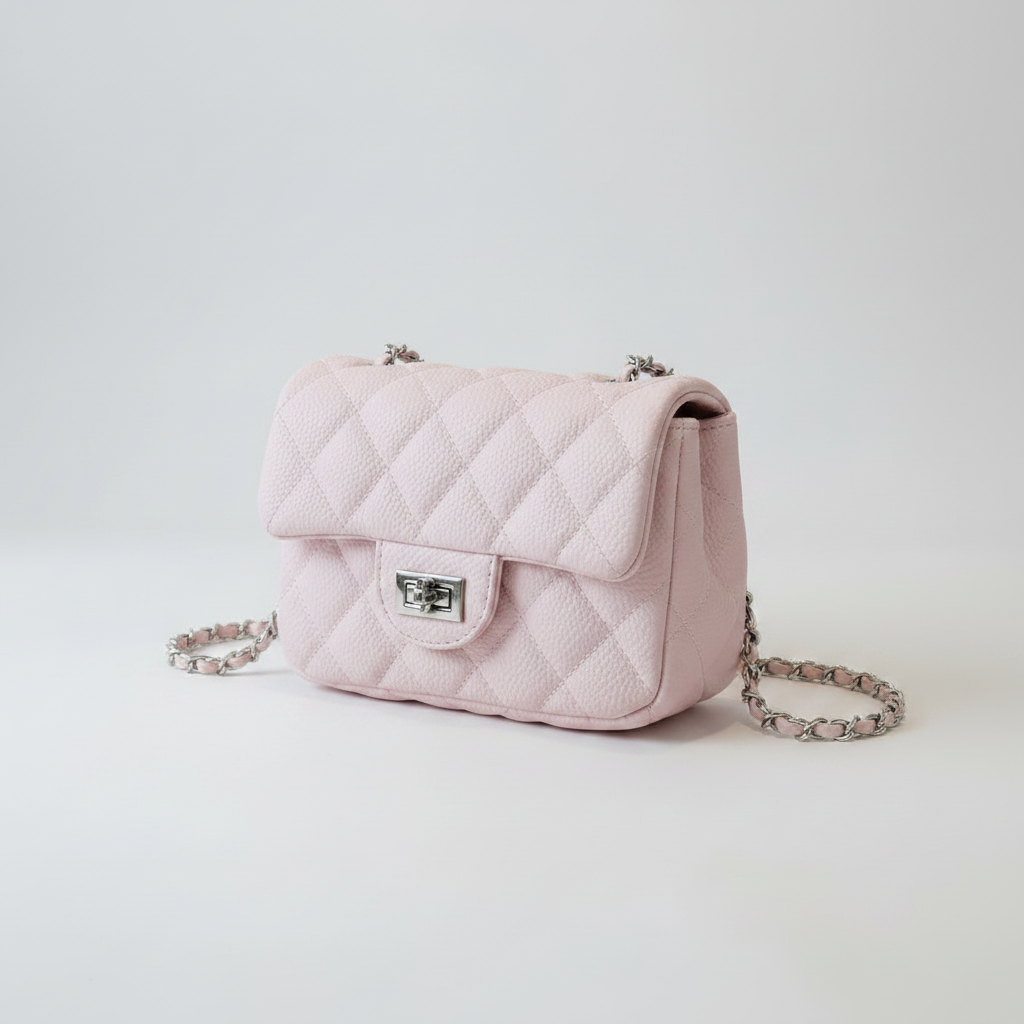 Quilted Chain Crossbody Bag