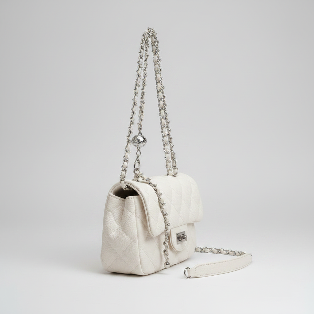 Quilted Chain Crossbody Bag