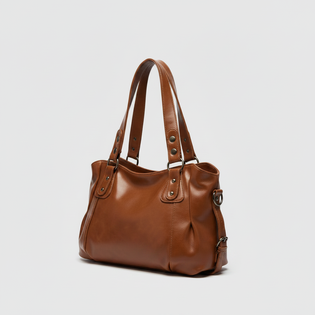 Vintage Style Leather Handbag